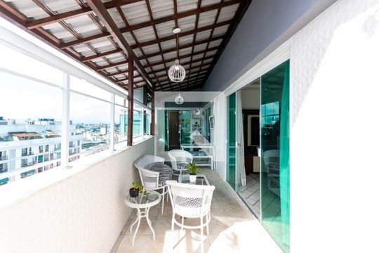 Varanda de apartamento à venda com 3 quartos, 220m² em Rio Comprido, Rio de Janeiro