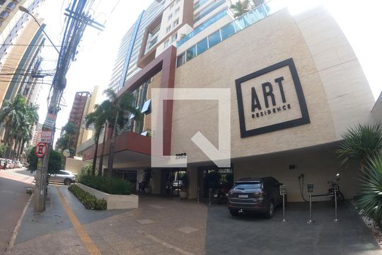 Fachada de apartamento para alugar com 2 quartos, 70m² em Setor Bueno, Goiânia
