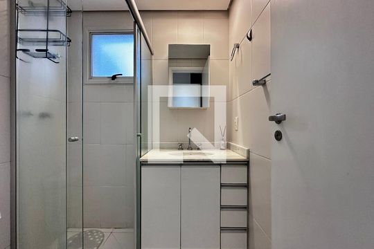 Banheiro Suíte  de apartamento à venda com 3 quartos, 94m² em Vila Gertrudes, São Paulo