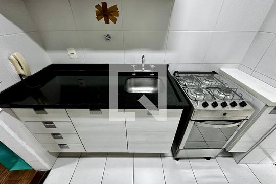 Cozinha  de apartamento à venda com 3 quartos, 94m² em Vila Gertrudes, São Paulo