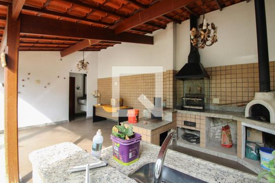Espaço Gourmet de casa à venda com 3 quartos, 360m² em Santa Amelia, Belo Horizonte