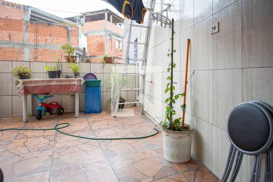 Área de Serviço de casa à venda com 3 quartos, 105m² em Nucleo Habitacional Nova Conquista, Diadema