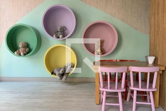 Área comum de apartamento à venda com 2 quartos, 85m² em Pinheiros, São Paulo