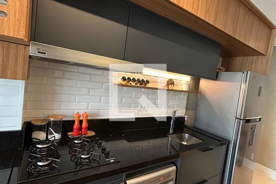 Cozinha de apartamento à venda com 2 quartos, 85m² em Pinheiros, São Paulo