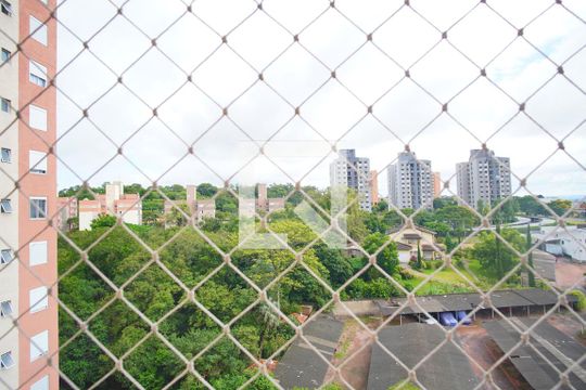 Varanda - Vista de apartamento à venda com 3 quartos, 75m² em Morro Santana, Porto Alegre