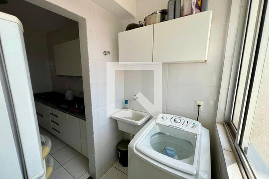 Área de Serviço de apartamento à venda com 3 quartos, 137m² em Planalto, Belo Horizonte