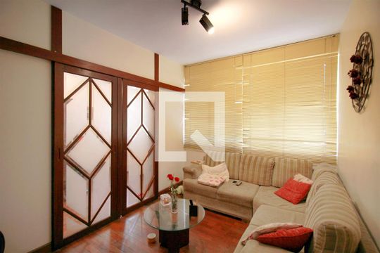 Sala de Estar de apartamento à venda com 4 quartos, 145m² em Sion, Belo Horizonte
