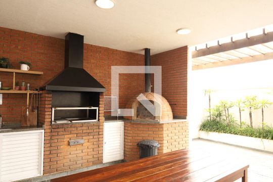 Área comum - Churrasqueira de apartamento à venda com 2 quartos, 47m² em Vila Carmosina, São Paulo