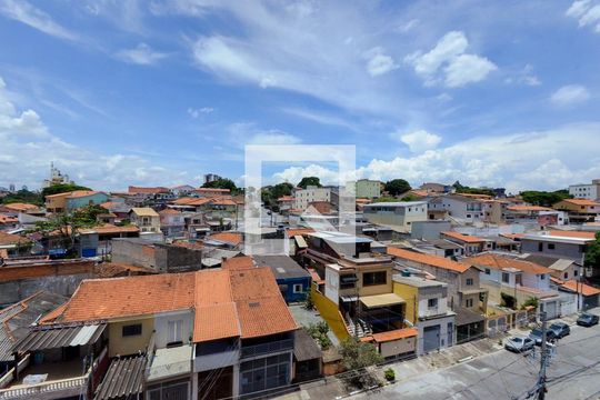 Vista da Sala de apartamento à venda com 2 quartos, 47m² em Jardim Vila Galvao, Guarulhos