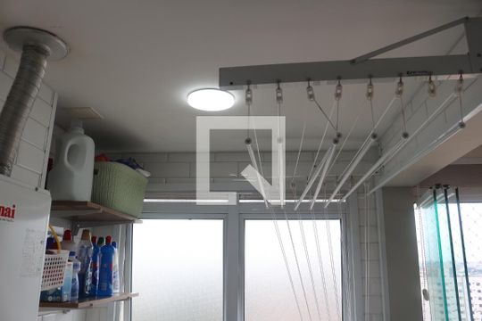 Área de Serviço de apartamento à venda com 2 quartos, 62m² em Fundação, São Caetano do Sul