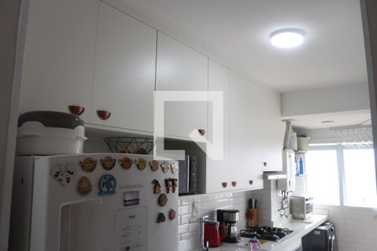 Cozinha de apartamento à venda com 2 quartos, 62m² em Fundação, São Caetano do Sul