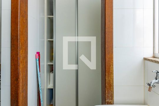 Área de Serviço de apartamento à venda com 3 quartos, 110m² em Padre Eustáquio, Belo Horizonte