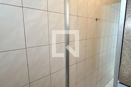 Banheiro de casa para alugar com 1 quarto, 35m² em Sítio Morro Grande, São Paulo