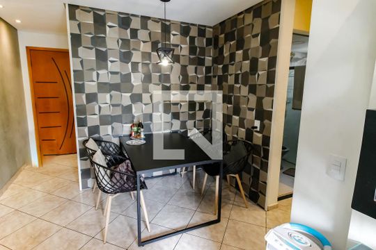 Detalhe Sala de apartamento para alugar com 2 quartos, 56m² em Chacara Nossa Senhora do Bom Conselho, São Paulo