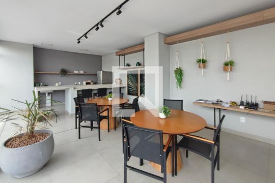 Área comum - Churrasqueira de apartamento para alugar com 1 quarto, 33m² em Parque Industrial, Campinas