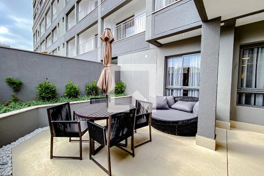Área comum de kitnet/studio à venda com 1 quarto, 27m² em Ipiranga, São Paulo