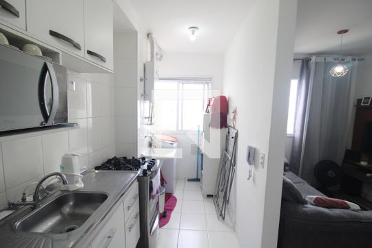 Cozinha de apartamento à venda com 2 quartos, 42m² em Vila Nova Cachoeirinha, São Paulo