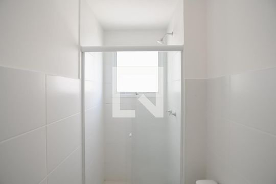 Banheiro da Suíte de apartamento para alugar com 2 quartos, 56m² em Planalto, São Bernardo do Campo