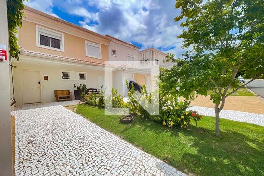 Fachada de casa de condomínio à venda com 4 quartos, 164m² em Jardim Myrian Moreira da Costa, Campinas