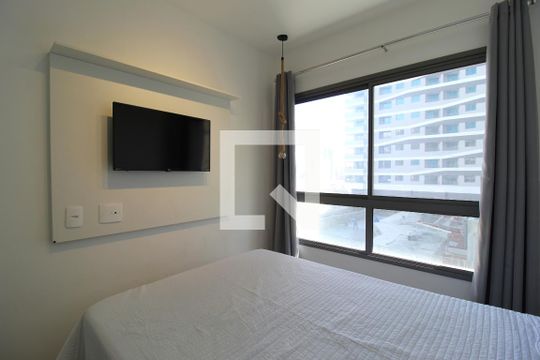 Quarto Suíte de kitnet/studio para alugar com 1 quarto, 27m² em Vila Nova Conceição, São Paulo