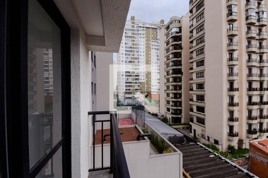 Varanda da Sala de apartamento à venda com 2 quartos, 46m² em Vila Galvão, Guarulhos