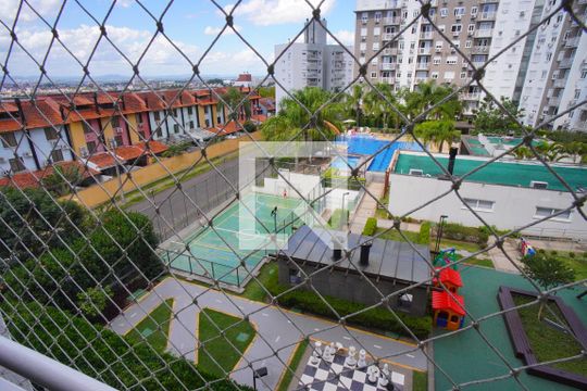 Varanda - Vista de apartamento à venda com 2 quartos, 56m² em Jardim Itu, Porto Alegre