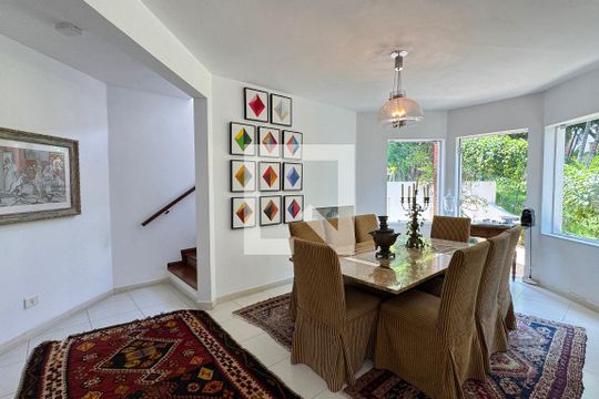 Sala de Jantar de casa de condomínio à venda com 3 quartos, 317m² em Alphaville, Santana de Parnaíba
