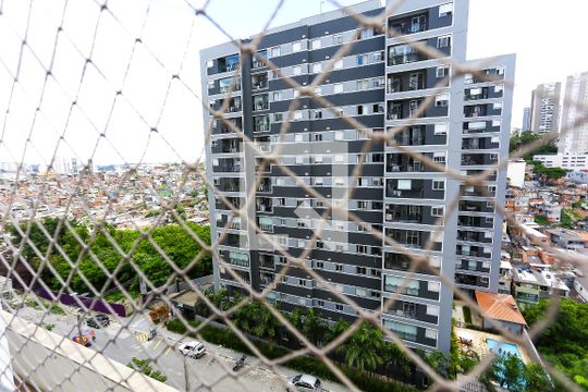 quarto 1 vista de apartamento para alugar com 2 quartos, 42m² em Parque Reboucas, São Paulo