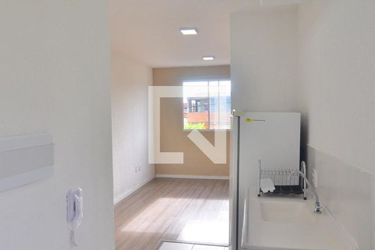 Cozinha de apartamento para alugar com 2 quartos, 52m² em Estância Velha, Canoas