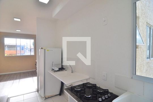 Cozinha de apartamento para alugar com 2 quartos, 52m² em Estância Velha, Canoas