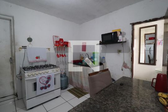 Cozinha de casa para alugar com 2 quartos, 300m² em Jardim Cristiane, Santo André