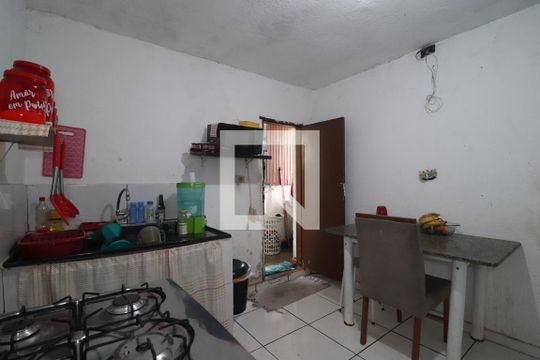 Cozinha de casa para alugar com 2 quartos, 300m² em Jardim Cristiane, Santo André