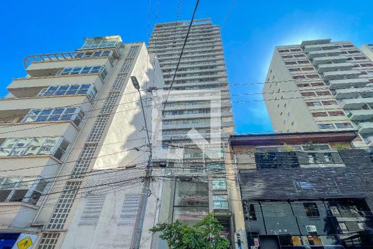 Fachada de kitnet/studio à venda com 1 quarto, 25m² em Jardim Paulista, São Paulo