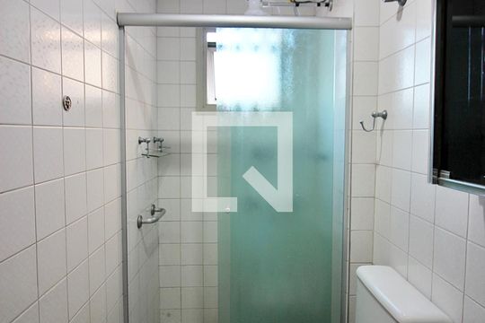 Banheiro Social de apartamento para alugar com 3 quartos, 69m² em Rudge Ramos, São Bernardo do Campo