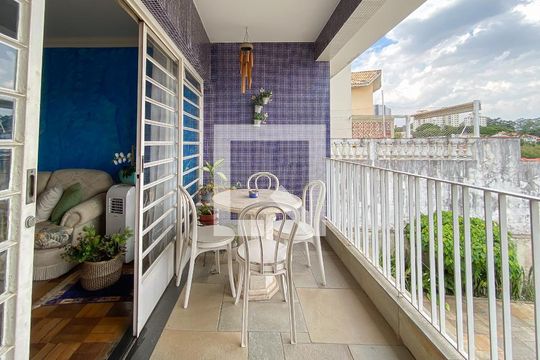 Varanda da Sala de casa à venda com 4 quartos, 225m² em Jardim Peri Peri, São Paulo
