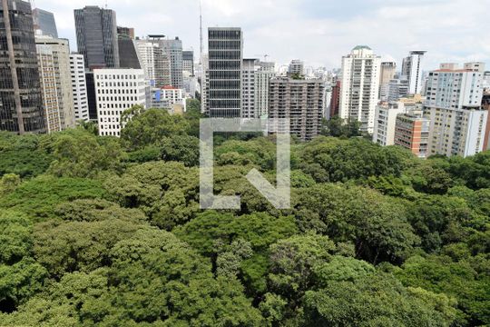 Vista do Salão de Festas de apartamento para alugar com 3 quartos, 186m² em Jardim Paulista, São Paulo