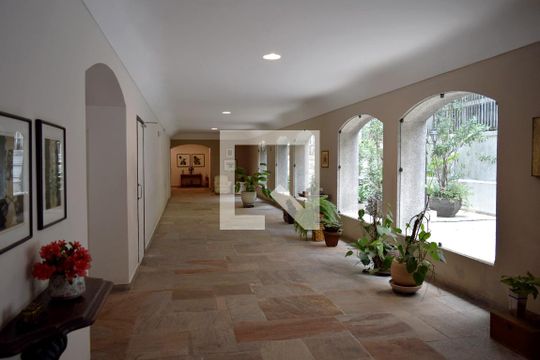 Hall de entrada de apartamento para alugar com 3 quartos, 186m² em Jardim Paulista, São Paulo