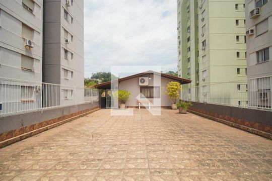 Área comum de apartamento para alugar com 1 quarto, 55m² em Ideal, Novo Hamburgo