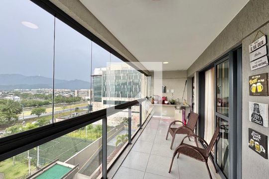 Varanda de apartamento à venda com 3 quartos, 85m² em Recreio dos Bandeirantes, Rio de Janeiro