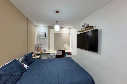Suíte de apartamento à venda com 3 quartos, 85m² em Recreio dos Bandeirantes, Rio de Janeiro