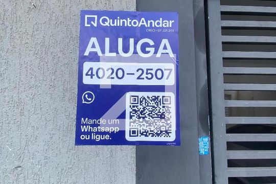 Placa de apartamento à venda com 2 quartos, 40m² em Ponte Rasa, São Paulo