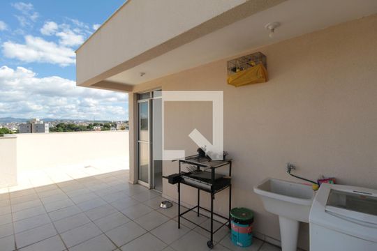 Área Gourmet de apartamento à venda com 3 quartos, 130m² em Serrano, Belo Horizonte
