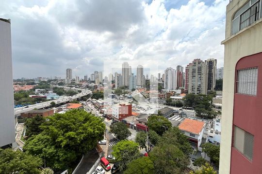 Vista da Varanda de apartamento à venda com 3 quartos, 140m² em Vila Nova Caledonia, São Paulo