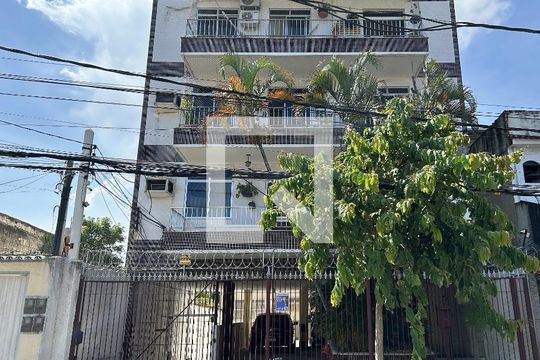 Fachada + plaquinha de apartamento à venda com 3 quartos, 140m² em Engenho Novo, Rio de Janeiro
