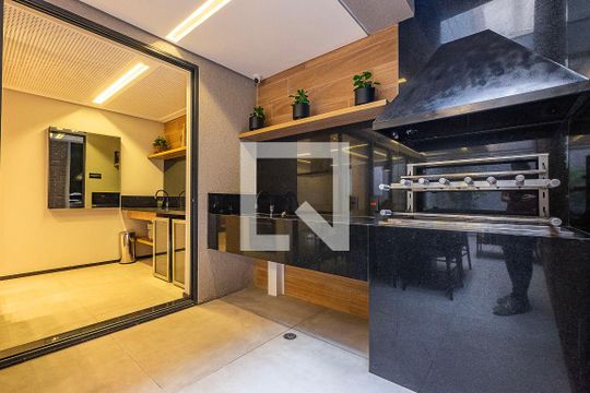 Churrasqueira de kitnet/studio para alugar com 1 quarto, 21m² em Vila Mariana, São Paulo
