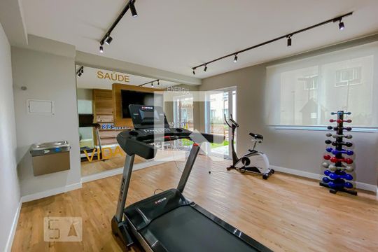 Área comum - Academia de apartamento para alugar com 1 quarto, 34m² em Cidade Mãe do Céu, São Paulo