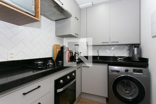 Área de Serviço de apartamento para alugar com 1 quarto, 34m² em Cidade Mãe do Céu, São Paulo