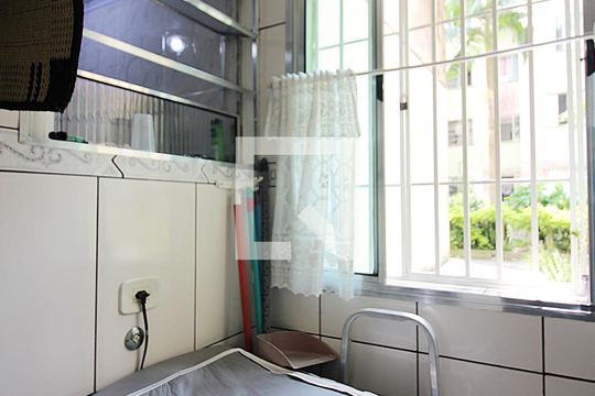 Área de Serviço de apartamento à venda com 2 quartos, 48m² em Jardim Silvina, São Bernardo do Campo