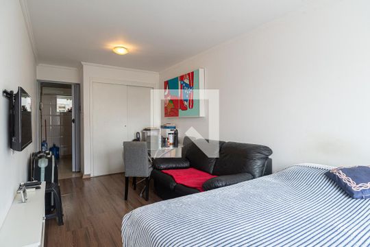 Sala/Quarto de kitnet/studio para alugar com 1 quarto, 25m² em Bela Vista, São Paulo