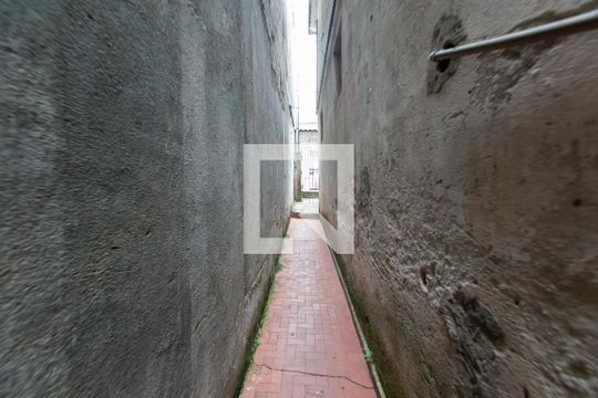 Corredor - Entrada  de casa para alugar com 1 quarto, 50m² em Cidade Antônio Estêvão de Carvalho, São Paulo